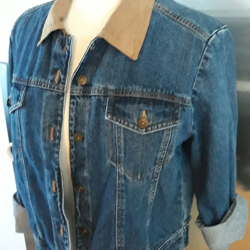 Ease Sport Denim Jacket. A606 - Picture 2 of 4